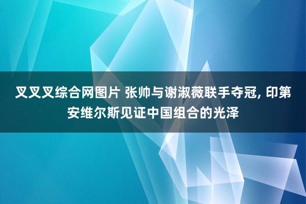 叉叉叉综合网图片 张帅与谢淑薇联手夺冠, 印第安维尔斯见证中国组合的光泽